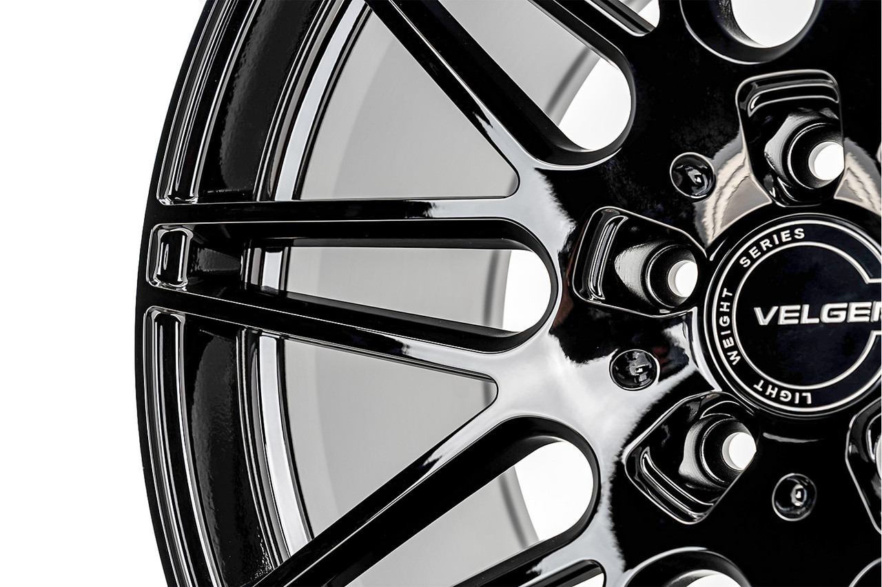 Velgen Wheels VFMesh92011GB1145270.5 Mustang VF9 Gloss Black Wheel