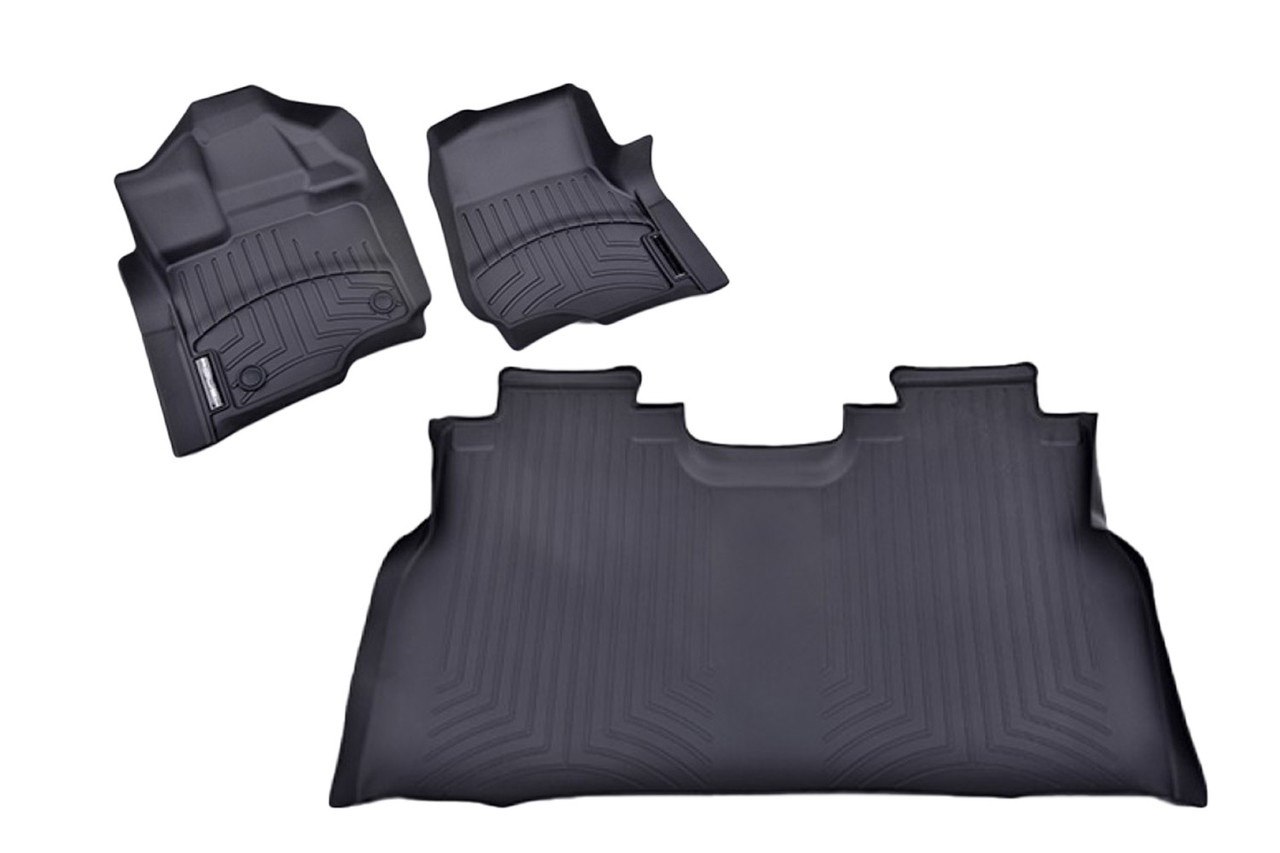 Roush 421975 F-150/Raptor Crew Cab Floor Liners (15-25)