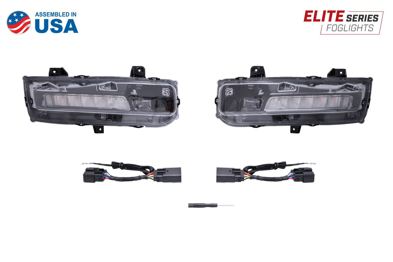 Diode Dynamics DD5132 Mustang Elite Turn/Fog Lamps - Clear (18-23)