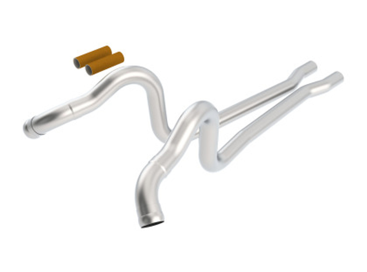 Y4 Borla 60521 Mustang GT/GT500 Over Axle Pipes (11-14)