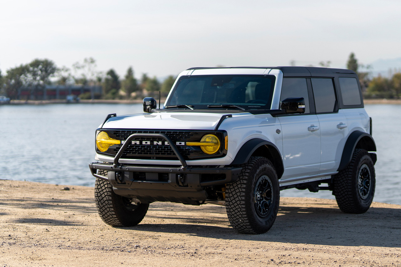 GTS Bronco Yellow Headlight Cover Kit (2021-2023)