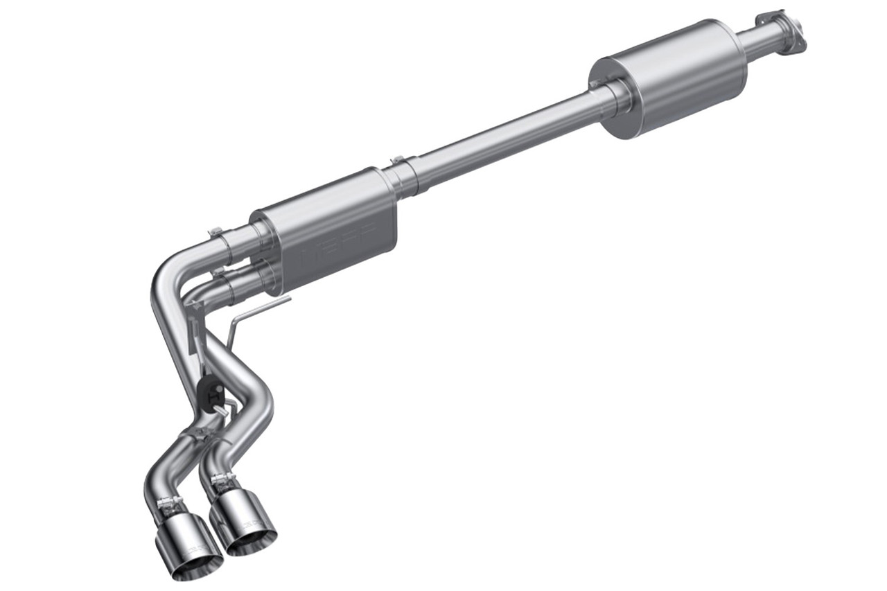 MBRP S5219304 F-150 2.7L, 3.5L, 5.0L Pre-Axle Side-Exit Cat-Back