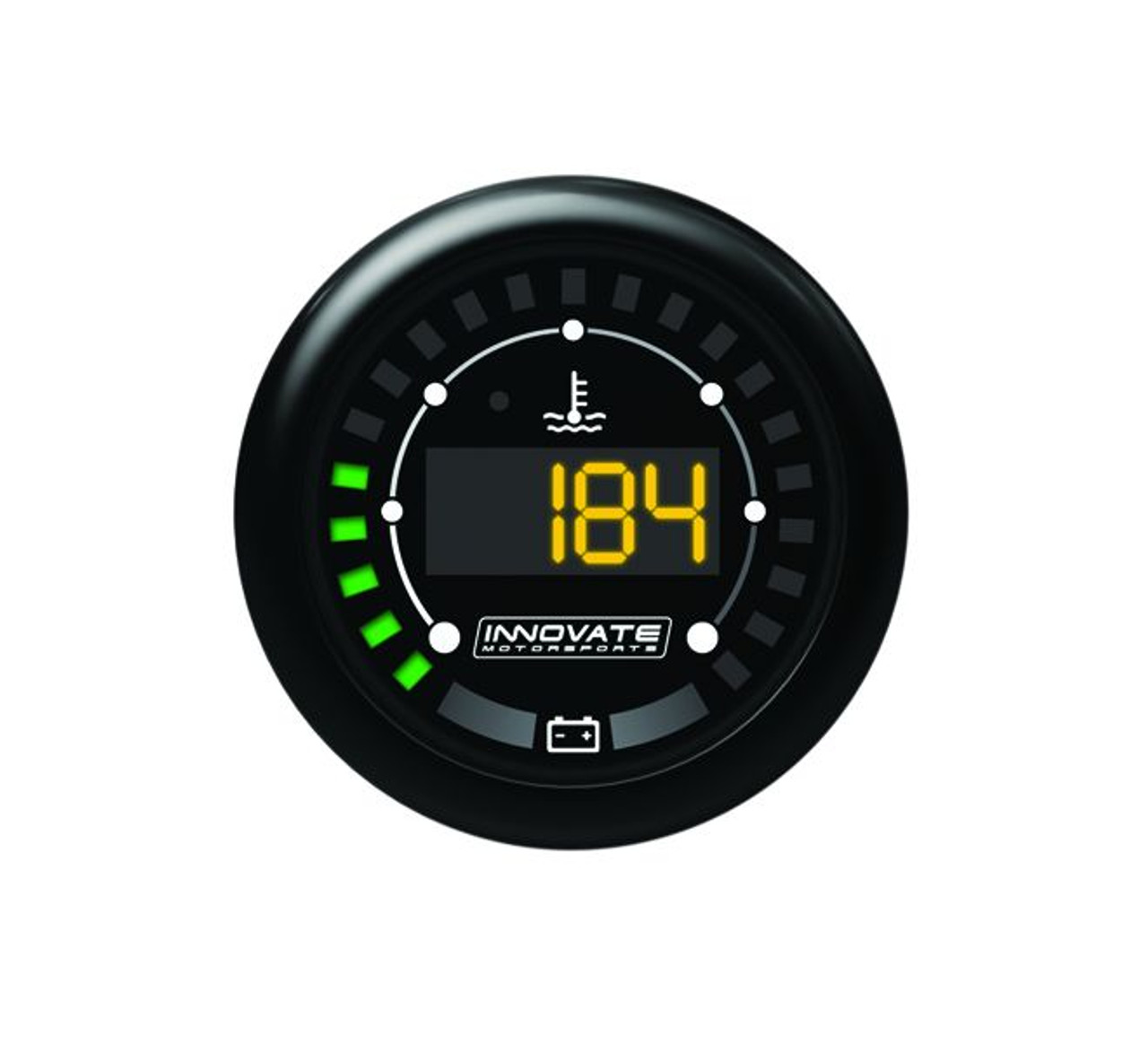 Auto Meter 4337 Ultra-Lite Electric Water Temperature Gauge, Silver