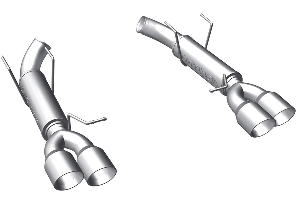 Magnaflow 15077 Mustang GT Competition Quad Tip Axle-Back Exhaust