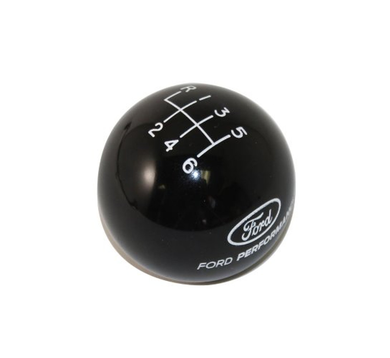 Black & Red 6 Speed Car Manual Gear Shift Knob Ball Fit For Ford  Mustang GT 500