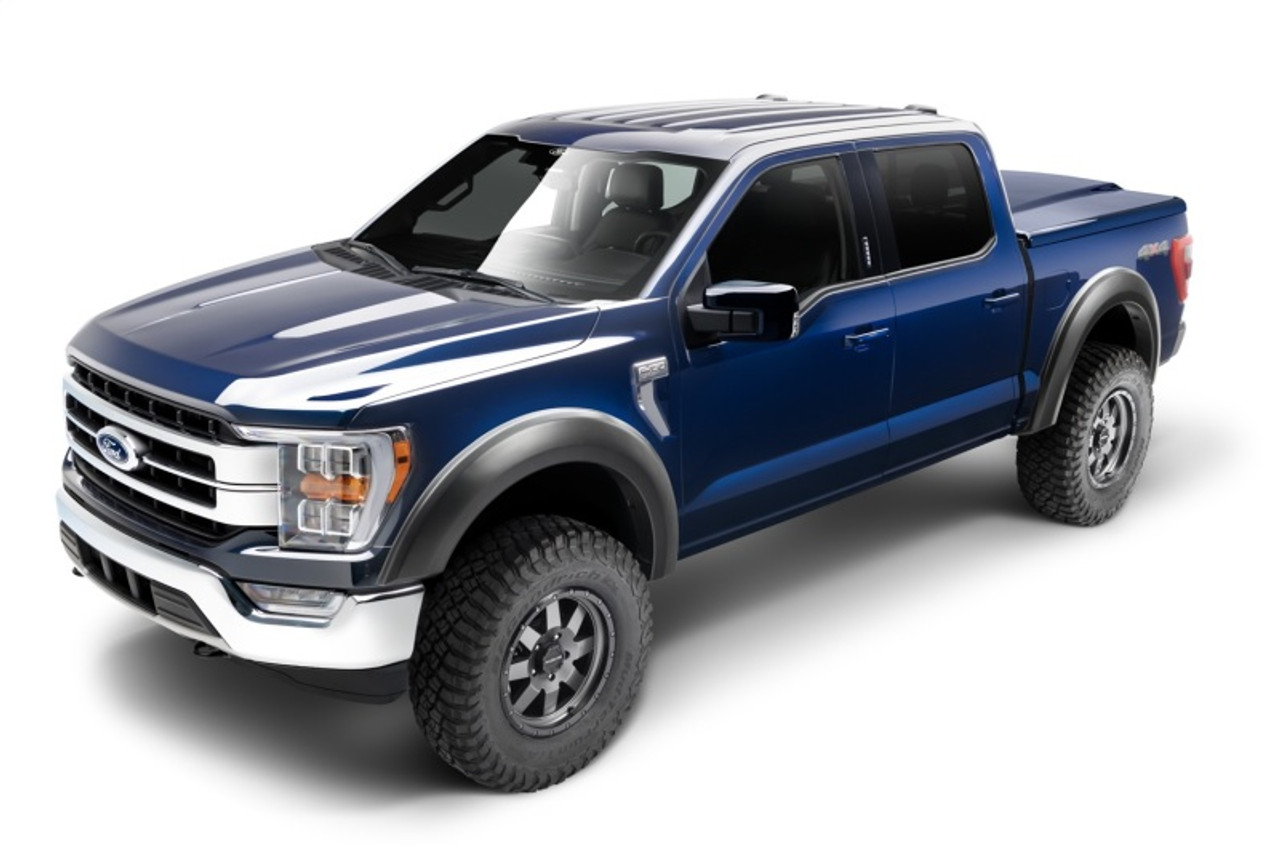 Bushwacker F-150 Extend-A-Fender Black Fender Flares (2021-2023)