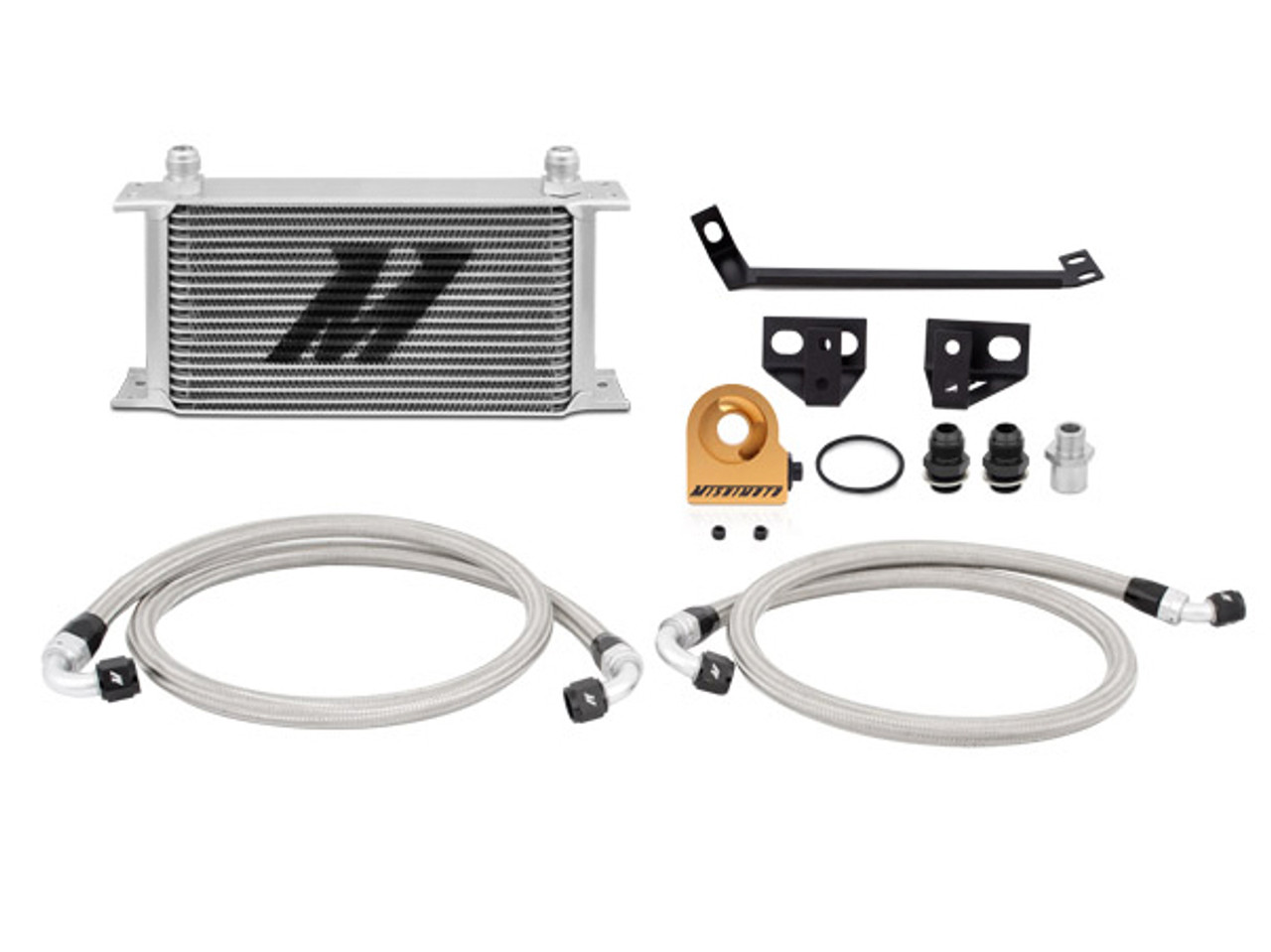 Mishimoto Mustang EcoBoost Thermostatic Oil Cooler Kit (2015-2023)