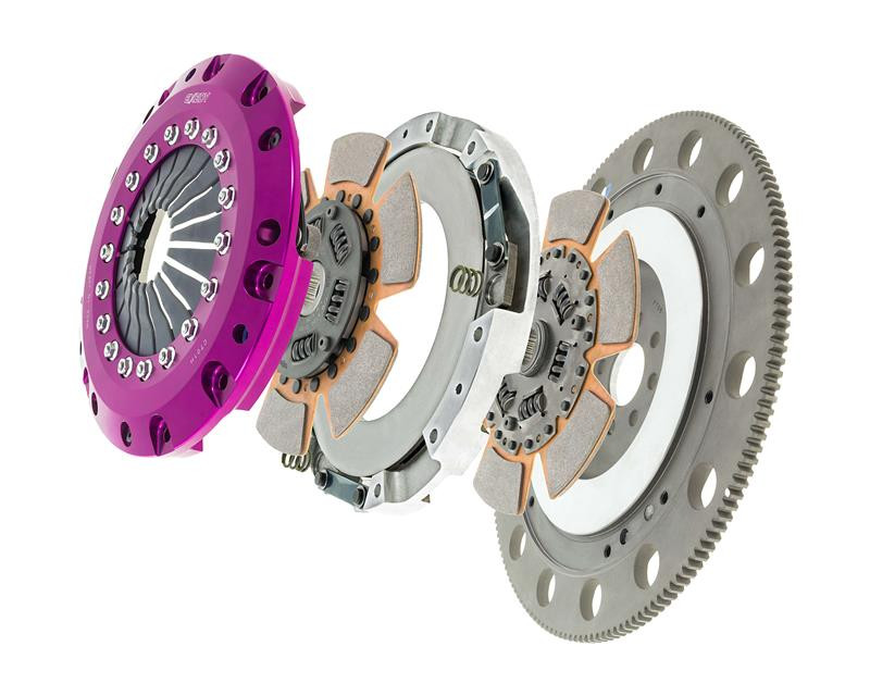 Exedy ET04XD Mustang Hyper Twin Disc Clutch Kit with Flywheel - 23