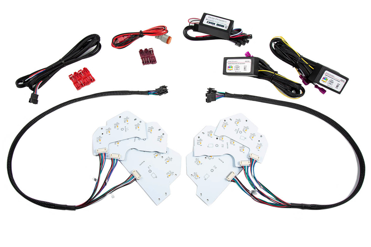 Diode Dynamics DD2243-GBFG Mustang RGBWA DRL LED Boards - USDM (18-23)