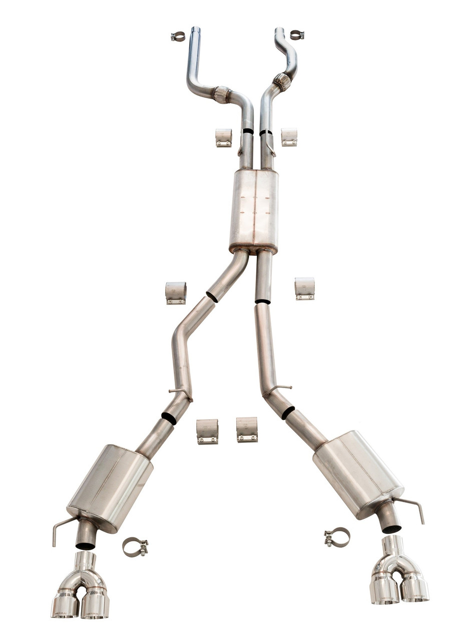 BORST（ボースト）SJ-4ラウンドテール5.9 Thermal R&D B917-C917 Explorer ST Cat-Back Exhaust w/ Front Pipes