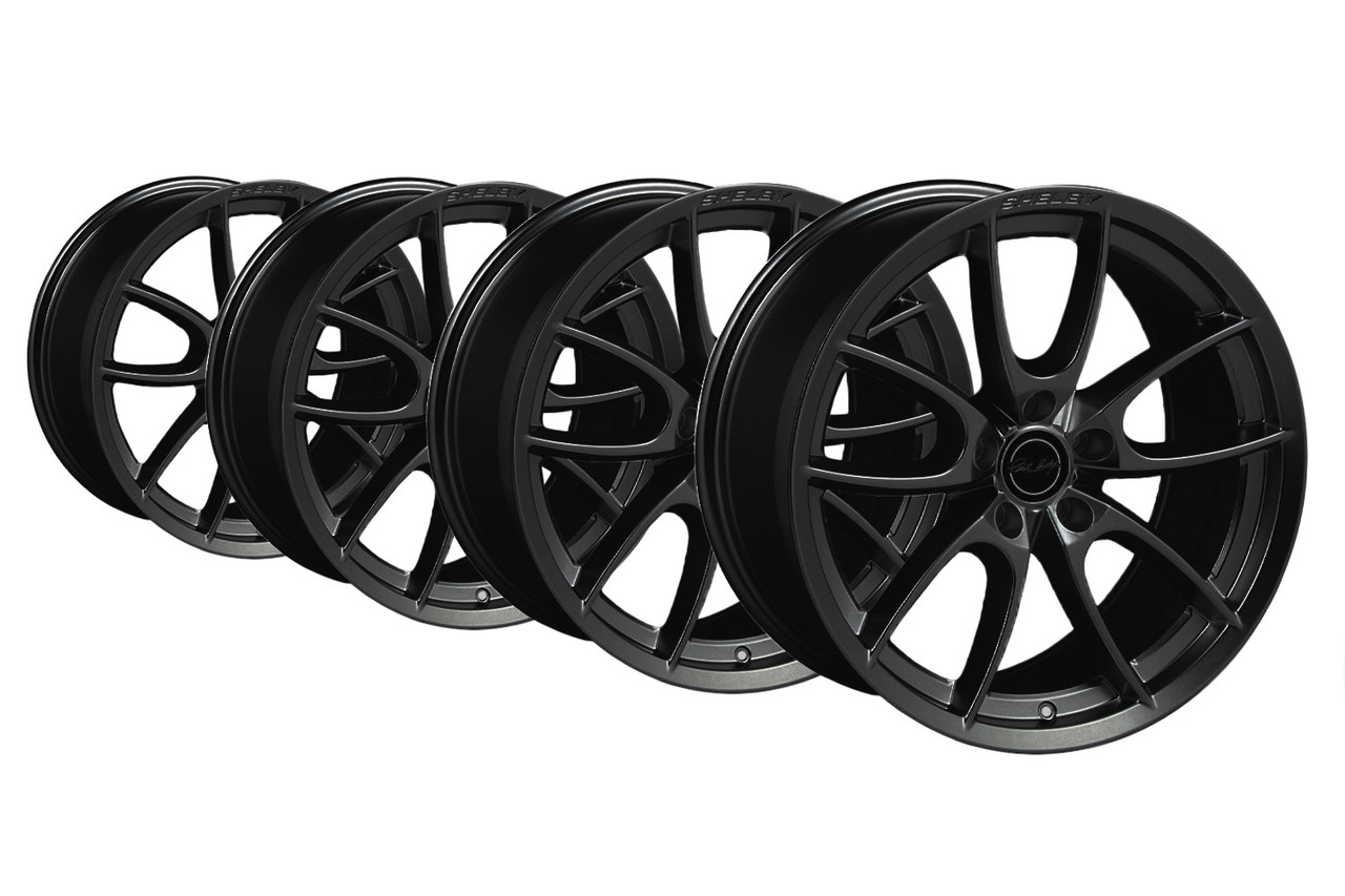 Carroll Shelby Wheels Mustang CS5 Gloss Black Wheel Package - 19x9