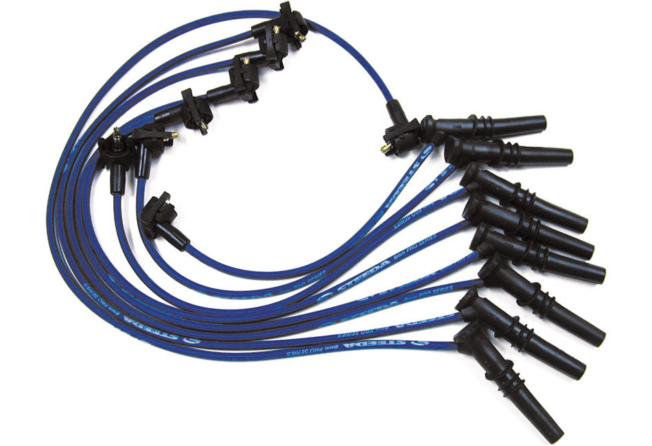 WARBURTON 8⭐︎ Steeda 8 mm Mustang Spark Plug Wires (84-93 5.0L), 369 STE 01