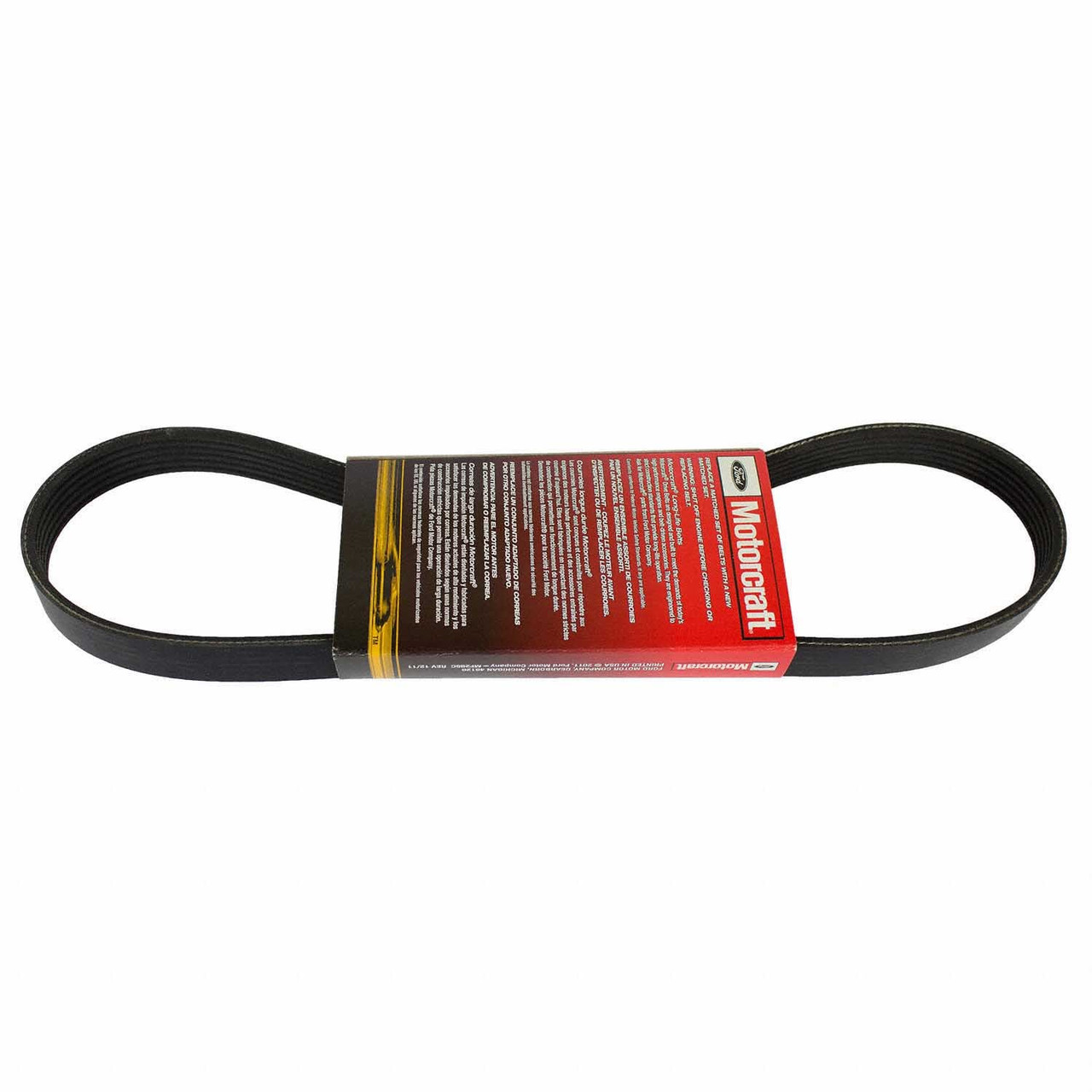 Motorcraft JK6342B BR3Z-8620-R Mustang Serpentine Belt - A/C (15-17)