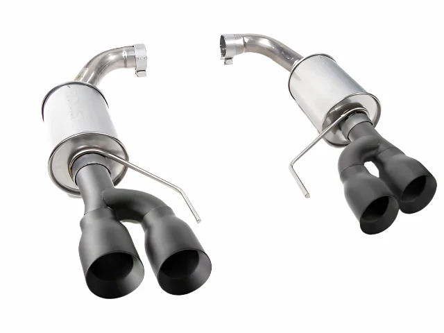 Roush 4220970-BLK Mustang GT Axle-Back Exhaust Kit (18-26)