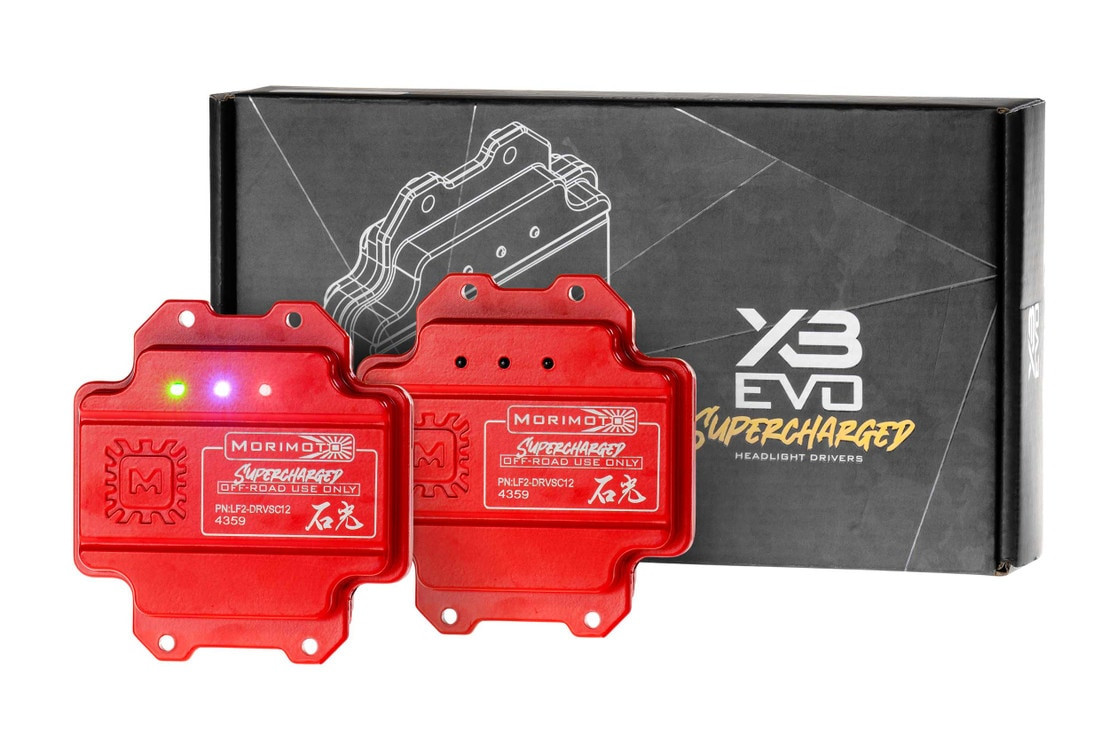 morimori0614　2 Morimoto LF2-DRVSC12 F-150 XB EVO Headlight Supercharged Drivers