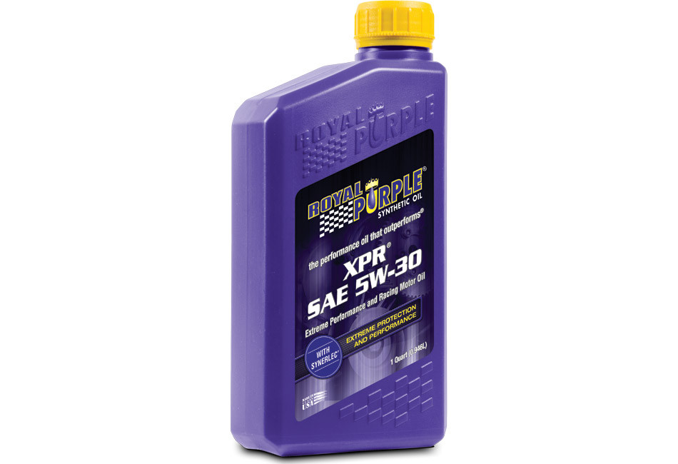 Royal Purple XPR 5W-30 Extreme Performance Racing Motor Oil, 1021