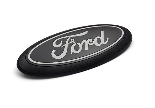Ford Performance M-1447-F15B24 F-150 Black Ford Oval Emblem Kit