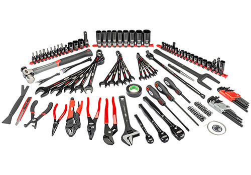 メンテナンス TOOLkIT Ford Performance M-TOOLKIT-1 122 Piece Tri-Fold Tool Kit