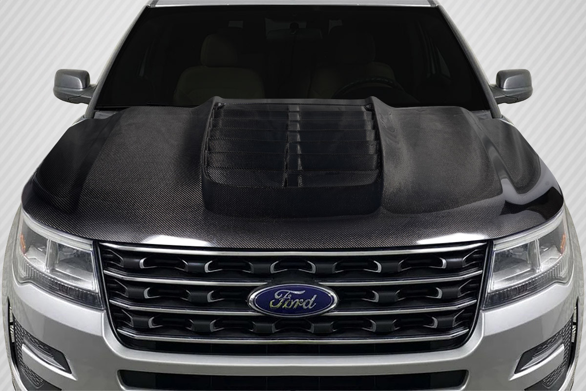 Carbon Creations 117482 Explorer Carbon Fiber GT500 Style Hood (16-19)