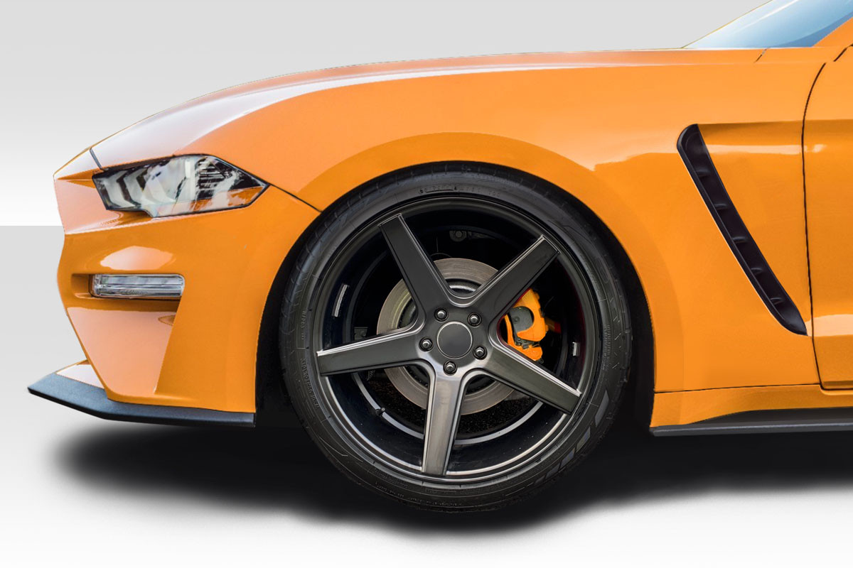 Duraflex 115999 Mustang GT500 Style Widebody Front Fenders (18-23)