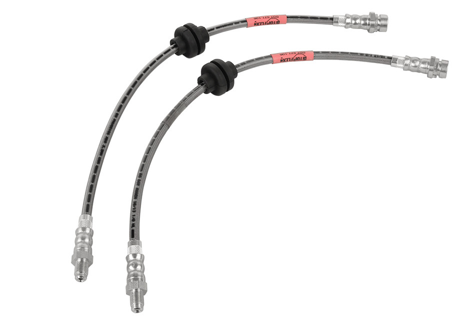 Steeda Focus ST Stainless Braided Hose Rear Brake Line Set (2013