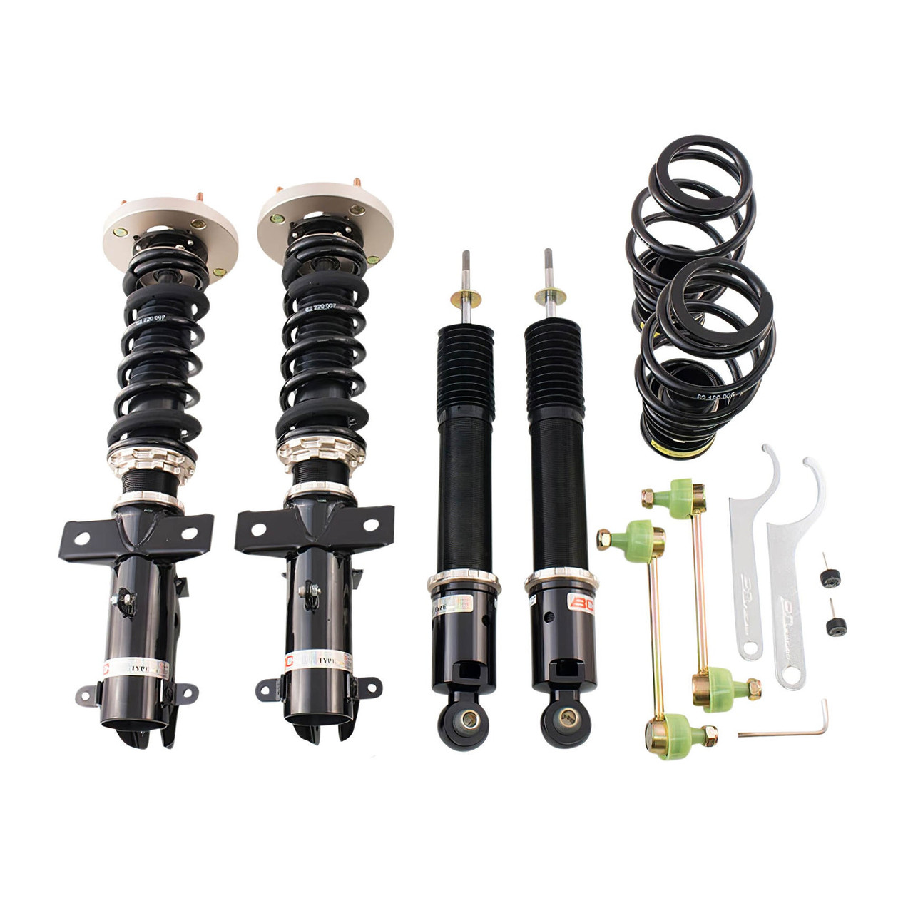 BC Racing Mustang BR Type Coilovers (05-13 GT/V6/GT500), E-09-BR