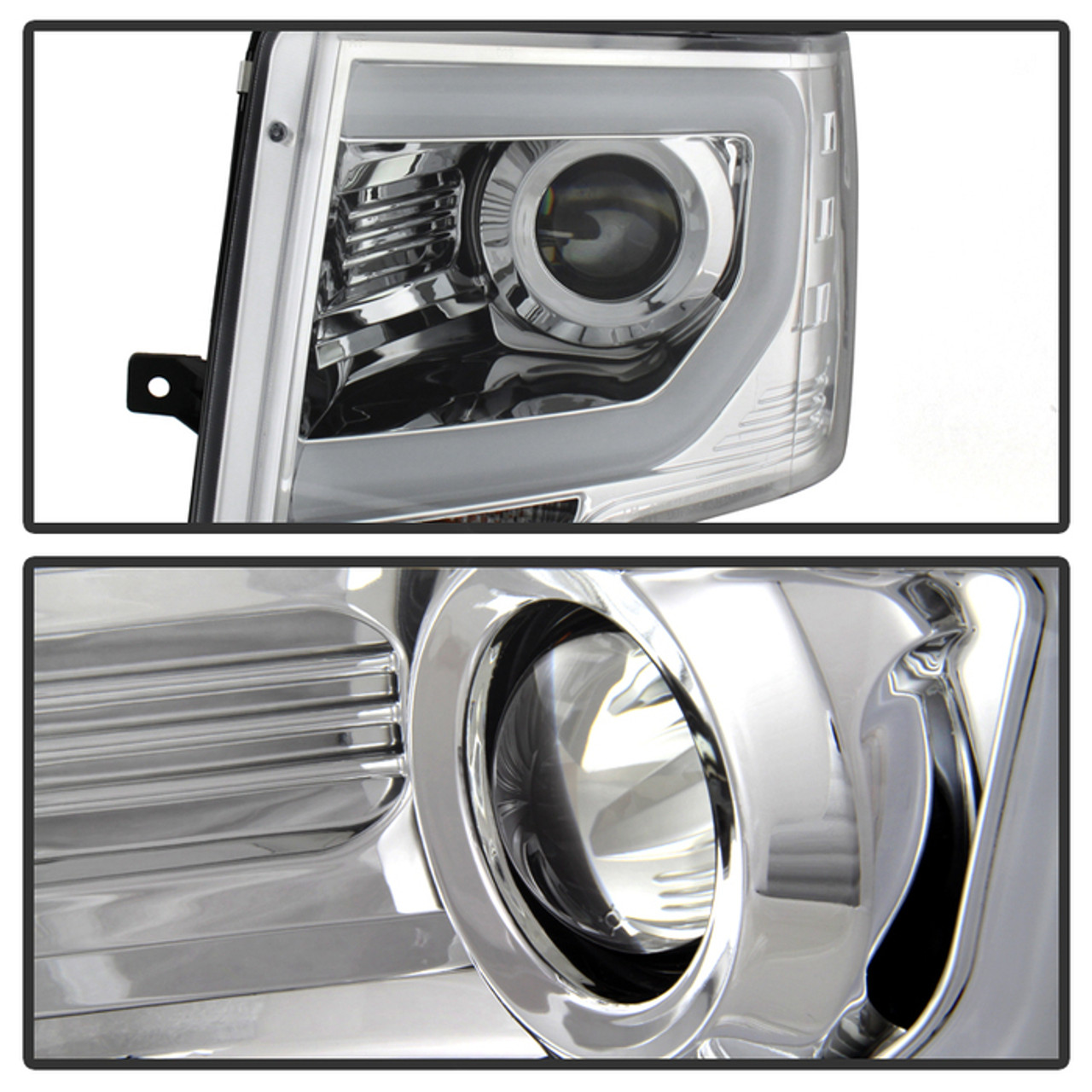 2009-2014 F-150 / Raptor Spyder Projector Headlights w/ DRL Light