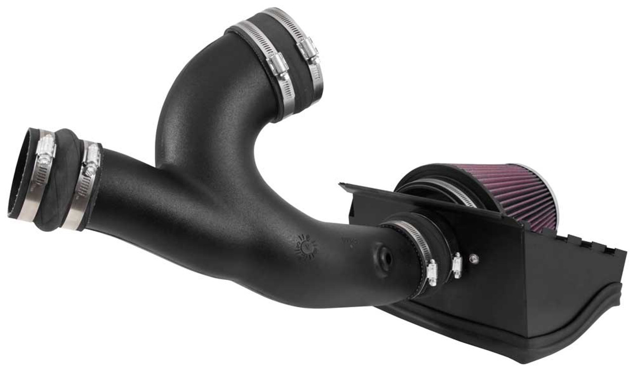 K&N F-150 2.7L EcoBoost Performance Cold Air Intake Kit (15-23), 57-2593