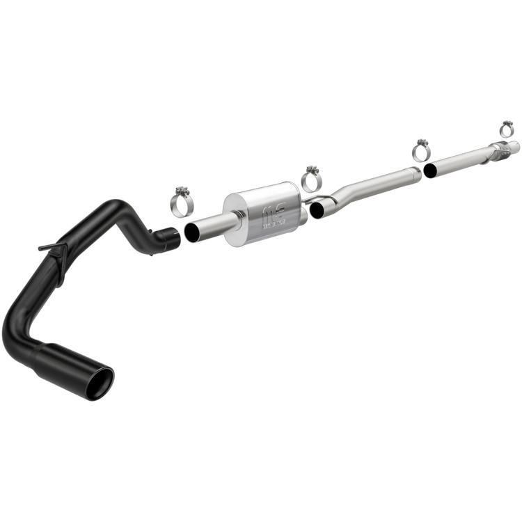 Magnaflow 19452 Ranger 2.3L Black Stainless Steel Single Tip Cat