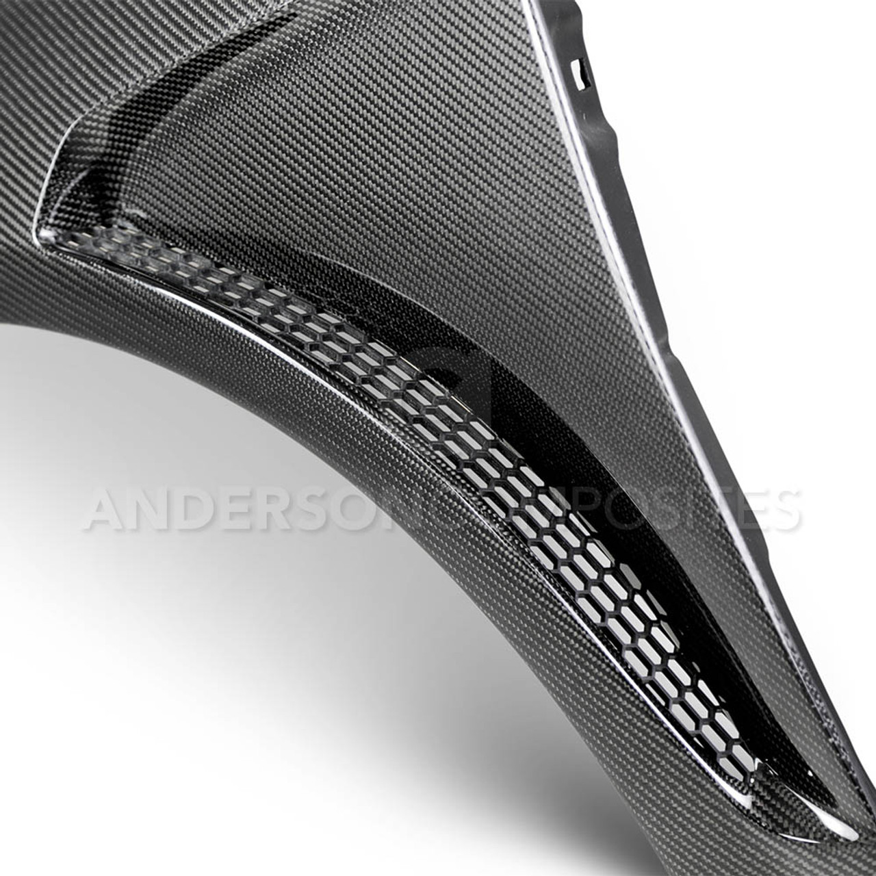 Anderson Composites Focus RS Type-GR Carbon Fiber Front Fenders 0.4