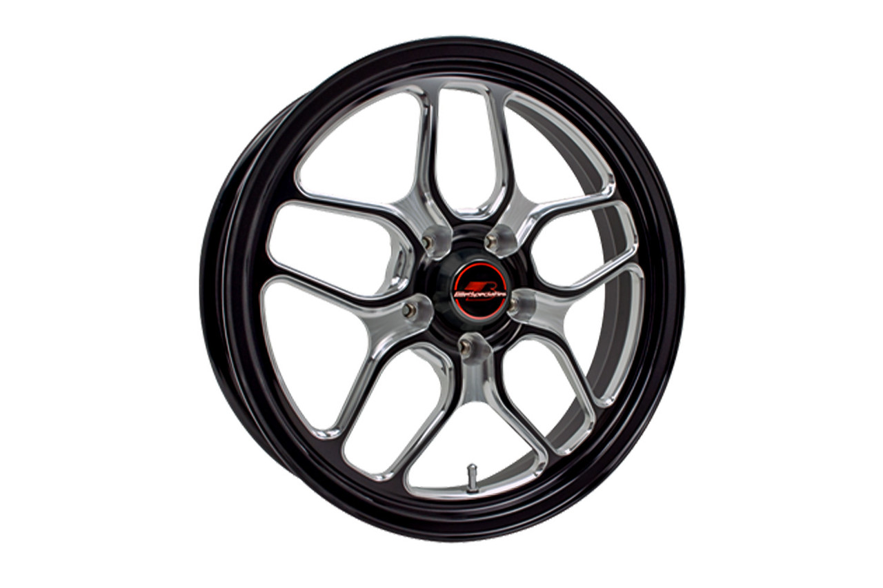 Billet Specialties RSFB28506525N Mustang Win Lite Black Front