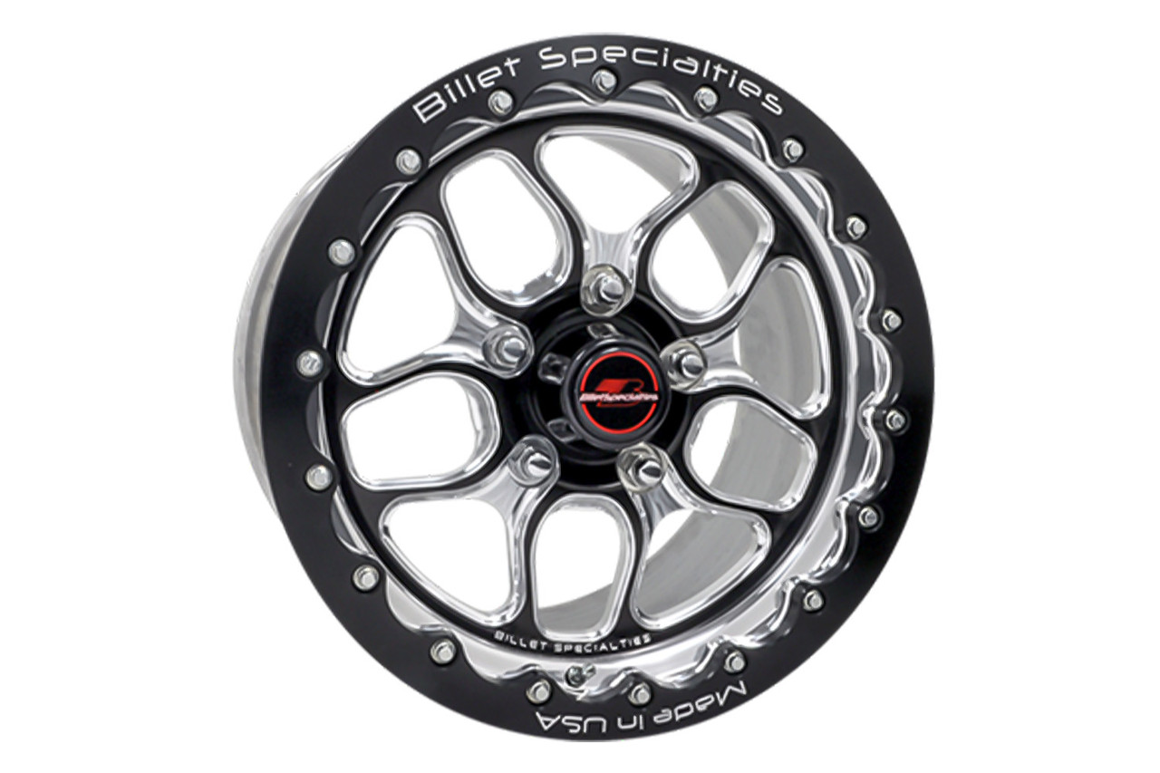 Billet Specialties BRSB271F6576N Mustang Win Lite Black Single