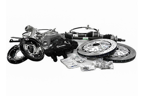 Ford Racing Mustang EcoBoost/GT GT350R Black Brake Upgrade Kit (2015-2023)