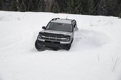 AVS Bronco Sport Aeroskin II Hood Shield - Textured Black (2021-2023)