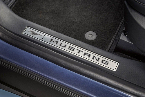 Ford Mustang Mach-E Door Sill Plate w/ Logo - Driver Side (2021-2023)