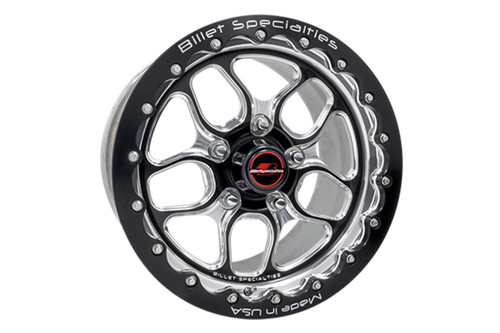 Billet Specialties Mustang Win Lite Black Single Beadlock Rear Wheel - 15x10 (2005-2014)