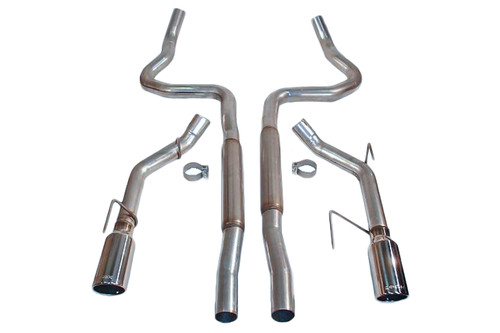 Roush Mustang GT/GT500 Enhanced Sound Cat-Back Exhaust (2005-2009)