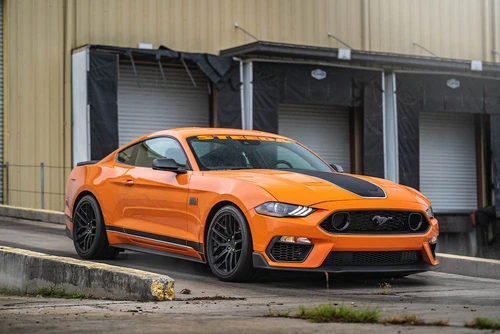 Steeda Mustang Trident Satin Black Staggered Street Wheel Package - 19x10/11 (2005-2026)