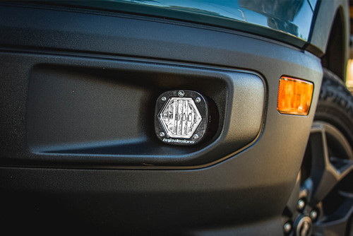 Baja Designs Bronco Sport LED Fog Pocket Light Kit - Clear (2021-2023)