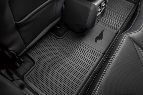 Ford Mustang All-Weather Floor Liners w/ Pony Logo (15-24)