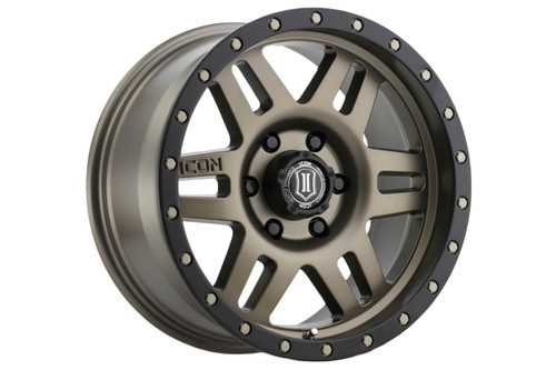 ICON Bronco/Ranger Six Speed Bronze Wheel - 17x8.5 +25 (2019-2023)