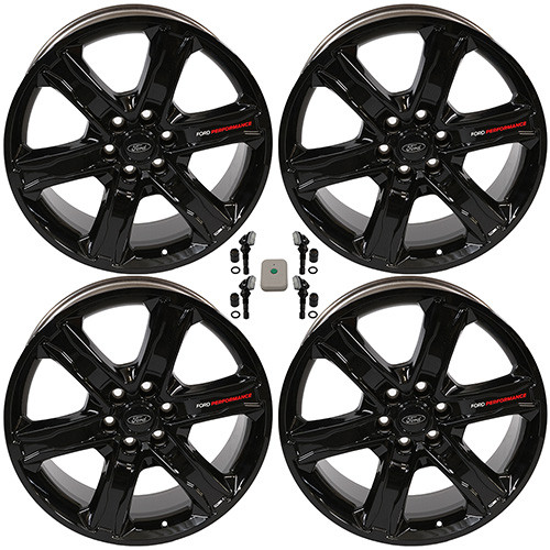 Ford Performance F-150 Wheel Set 22"x9.5" - Gloss Black (2015-2023)