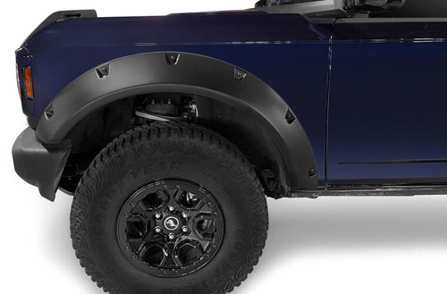 Bushwacker Bronco 4-Door Pocket Style Flares - Black (2021-2023)