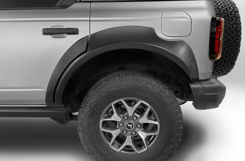 Bushwacker Bronco 4-Door Extend-A-Fender Style Flares - Black (2021-2023)