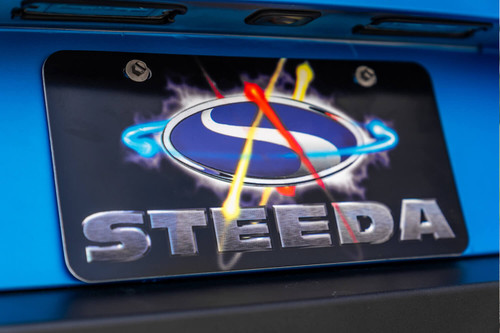 Steeda Atomic License Plate