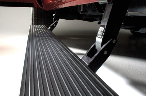AMP Research F-150 PowerStep Plug-N-Play Black Retractable Running Boards (2021-2023)