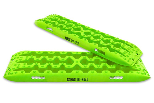 Borne Off-Road Recovery Boards - Neon Green
