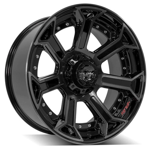 4PLAY Wheels Bronco/F-150/Ranger/Raptor 4P70 Brushed Black Wheel - 22x10 (2004-2023)