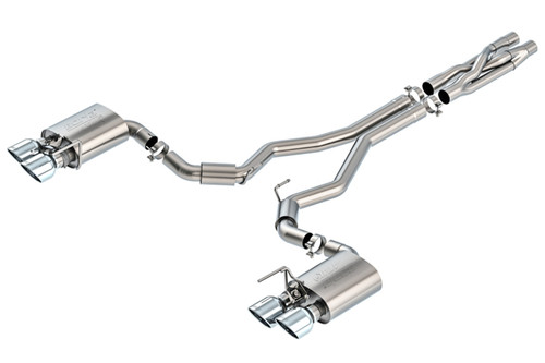 Borla Mustang GT500 5.2L 3in ATAK Cat-Back Exhaust - Polished (2020-2023)