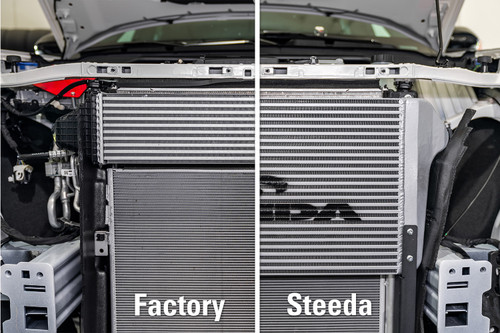 Steeda 555-3947 Explorer ProFlow Intercooler Power Package - SCT